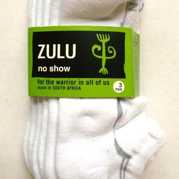 Balega Zulu No Show Socks XL 3 Pairs Pack White - Picture 1 of 4